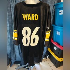 vintage 90s Pittsburgh Steelers Hines Ward #86 Reebok football jersey